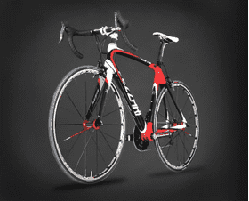 Велосипед Fore CR5 SRAM: красного цвета